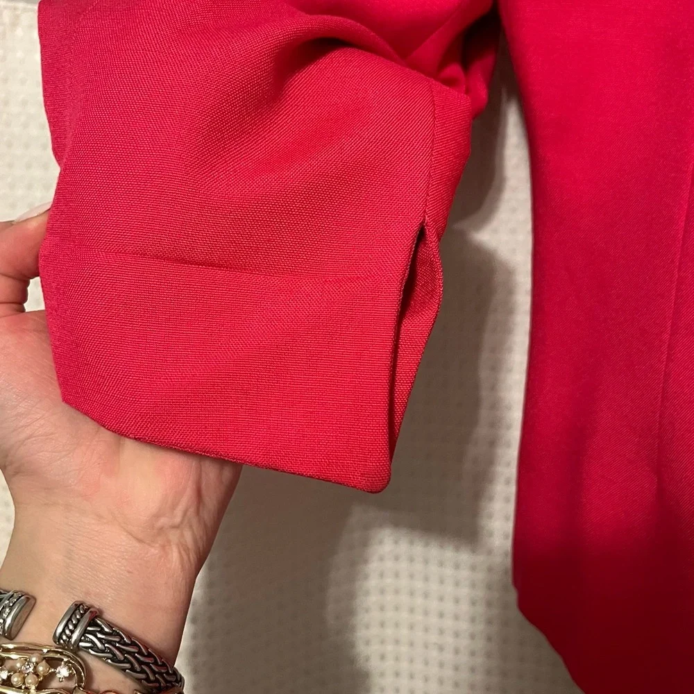 Vintage Sz 6 Pink Christian Dior Blazer